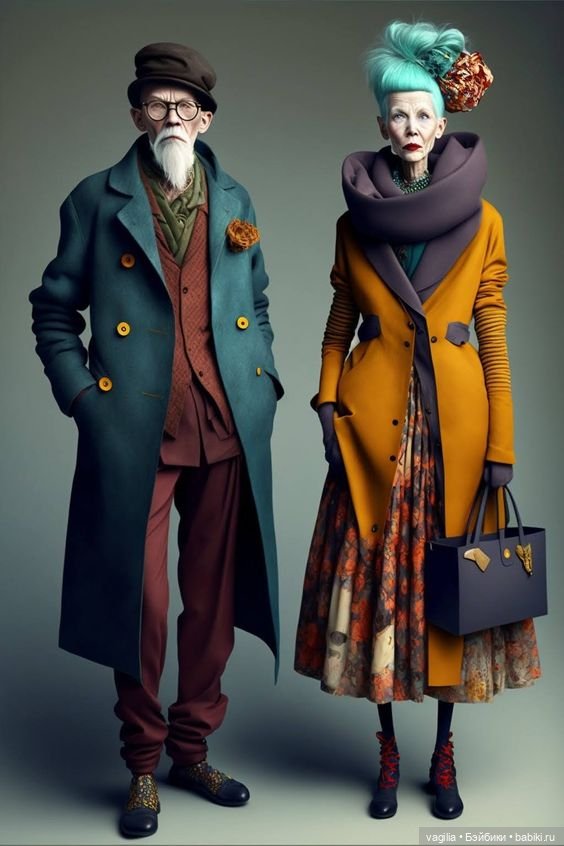 Старость в ярких тонах 2 — Интересное и необычное: фотоподборки