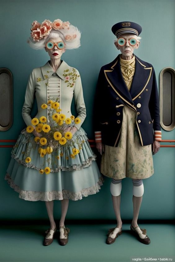 Старость в ярких тонах — Интересное и необычное: фотоподборки