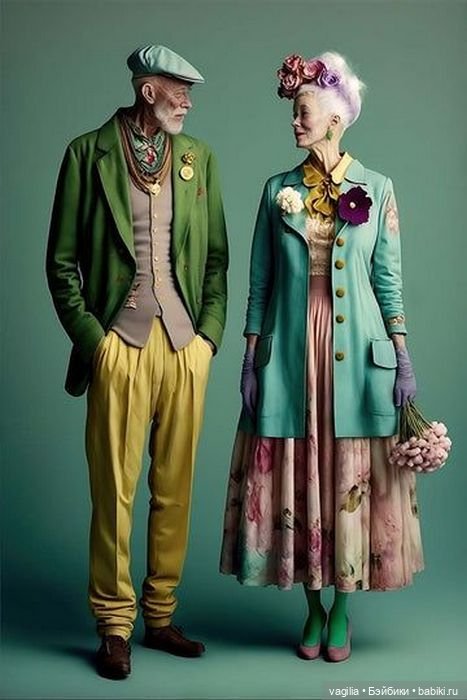 Старость в ярких тонах 3 — Интересное и необычное: фотоподборки