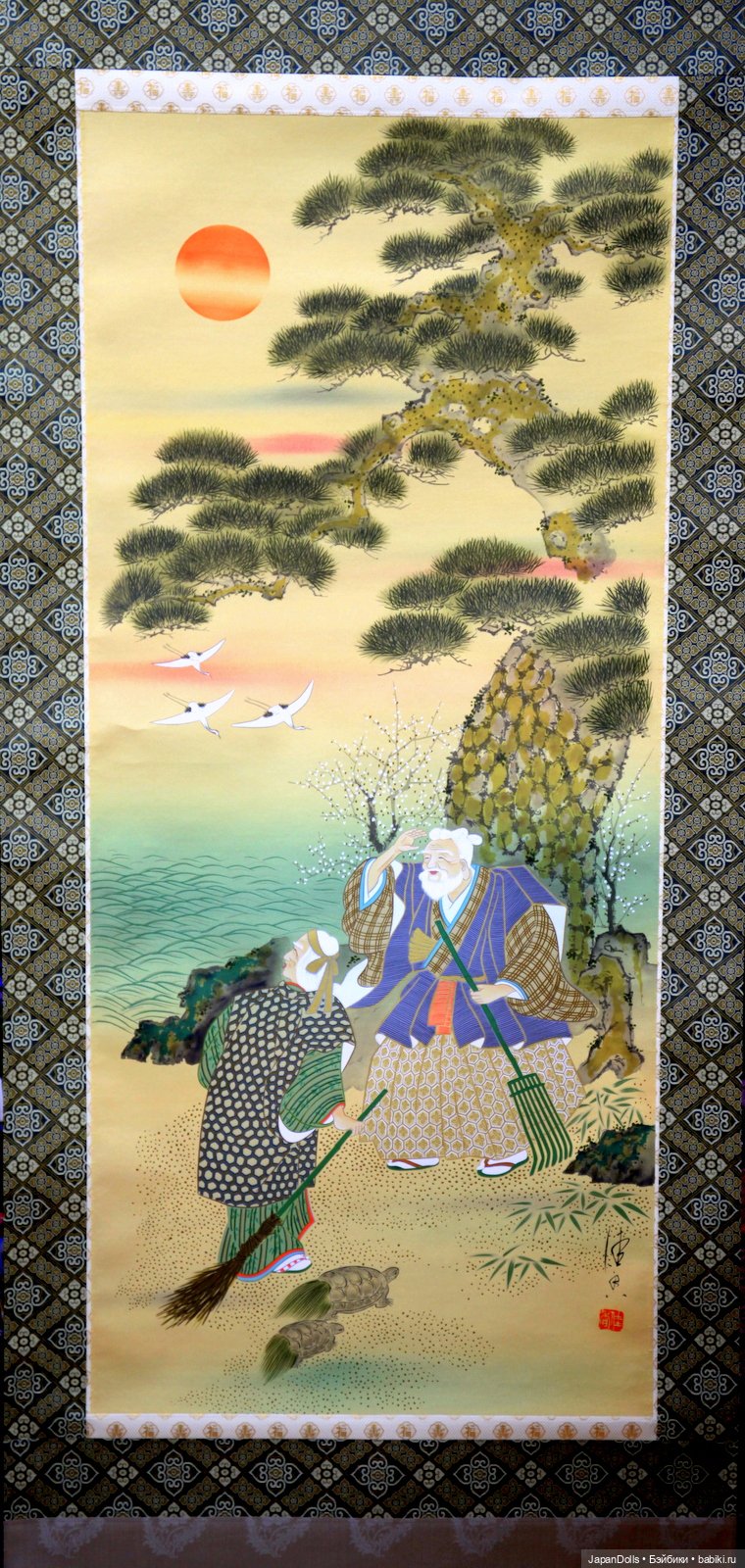 Новый свиток в коллекции выставки "Япония. Куклы, сказки и легенды"