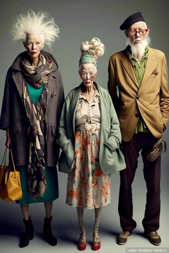 Старость в ярких тонах — Интересное и необычное: фотоподборки