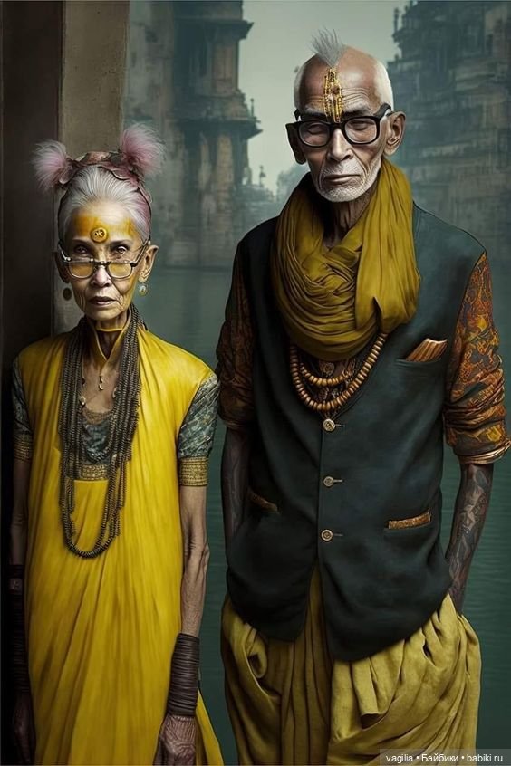 Старость в ярких тонах — Интересное и необычное: фотоподборки