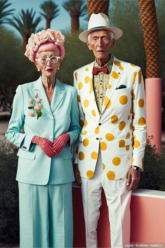 Старость в ярких тонах 3 — Интересное и необычное: фотоподборки