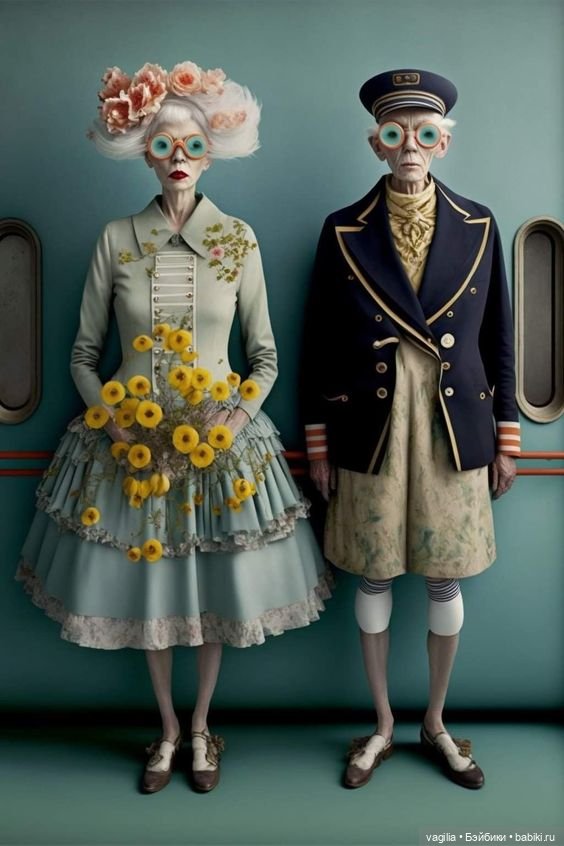 Старость в ярких тонах 3 — Интересное и необычное: фотоподборки