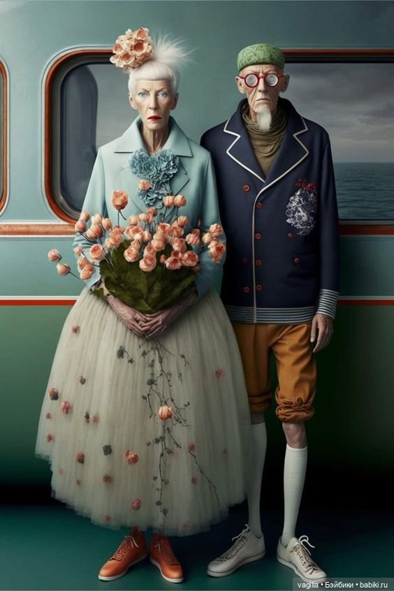 Старость в ярких тонах 3 — Интересное и необычное: фотоподборки