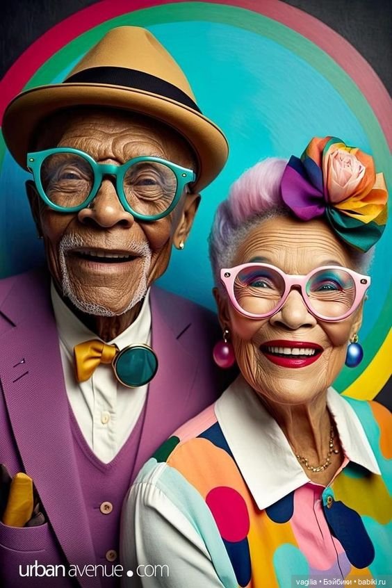 Старость в ярких тонах — Интересное и необычное: фотоподборки