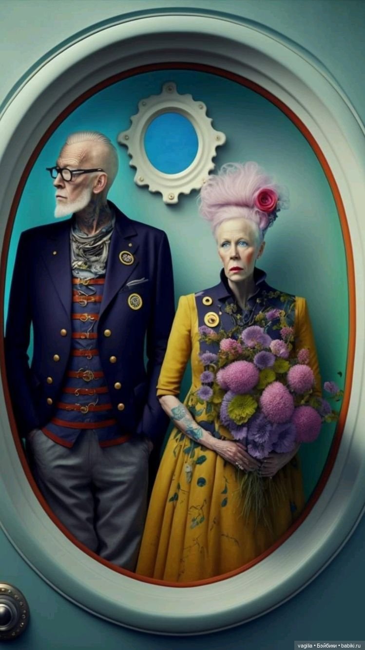 Старость в ярких тонах 2 — Интересное и необычное: фотоподборки