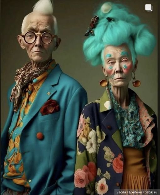 Старость в ярких тонах 2 — Интересное и необычное: фотоподборки