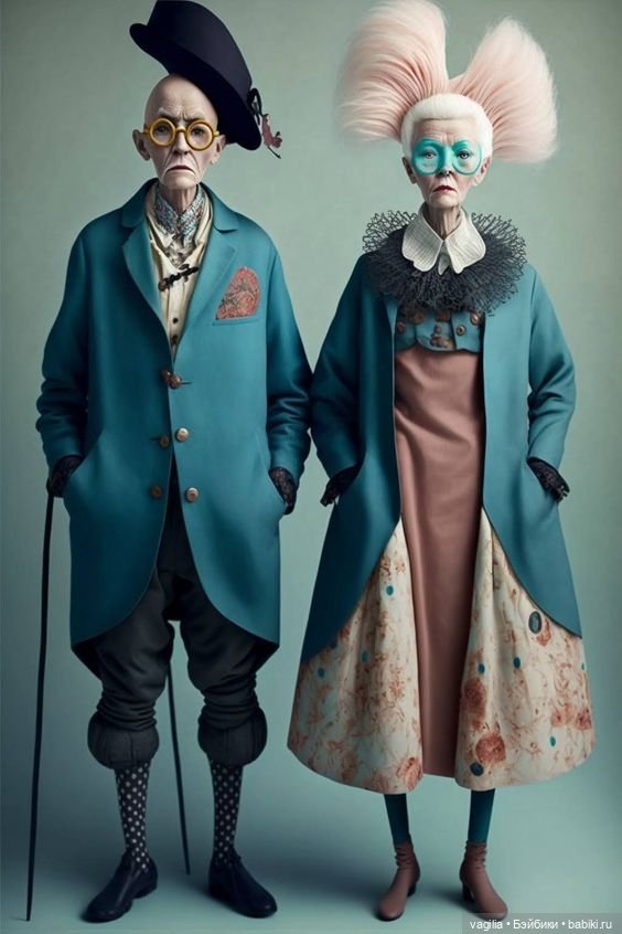 Старость в ярких тонах 3 — Интересное и необычное: фотоподборки