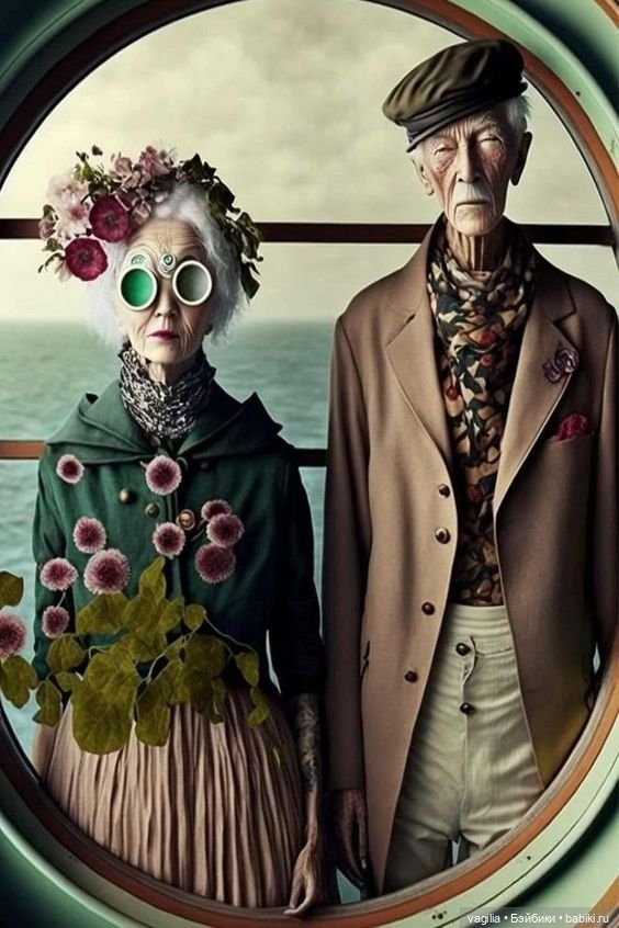 Старость в ярких тонах 2 — Интересное и необычное: фотоподборки