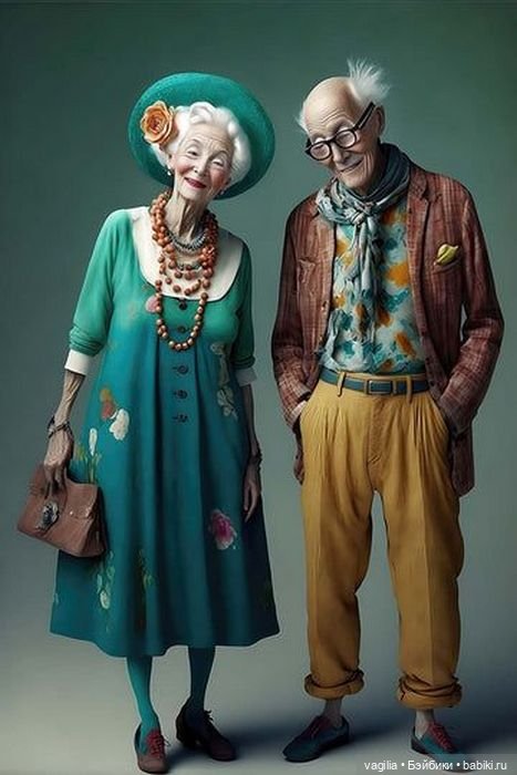 Старость в ярких тонах 2 — Интересное и необычное: фотоподборки
