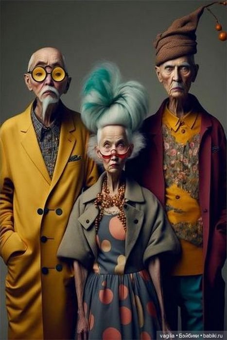 Старость в ярких тонах — Интересное и необычное: фотоподборки