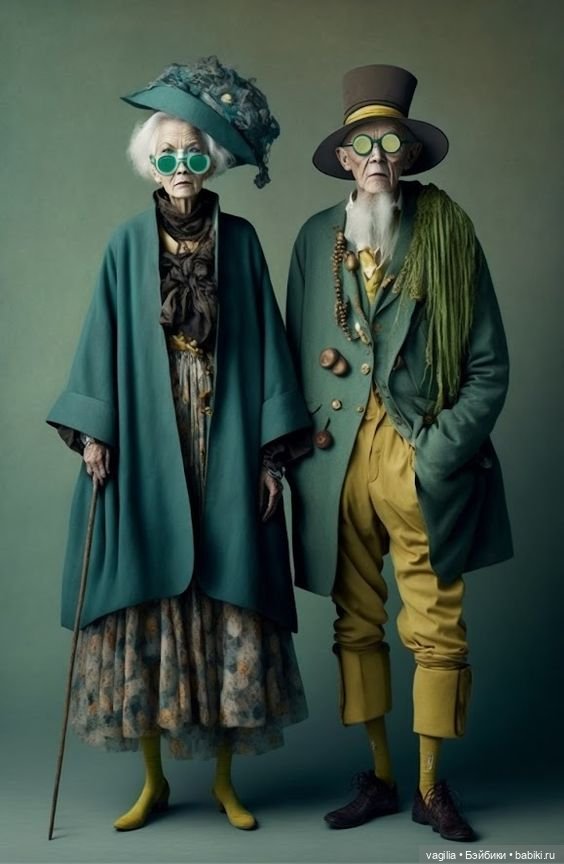 Старость в ярких тонах 3 — Интересное и необычное: фотоподборки
