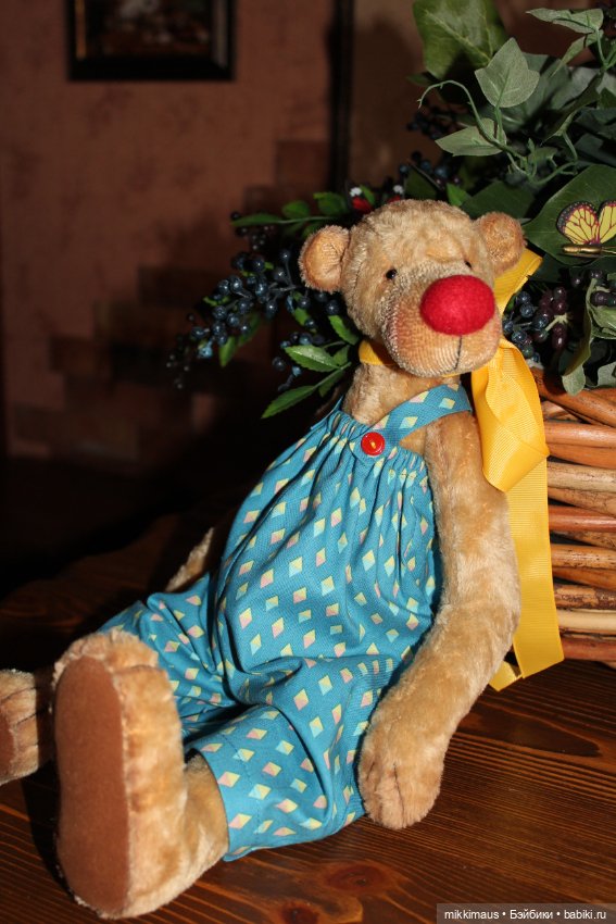 Мишка Людвиг в стиле Zwergnase (фото 4)