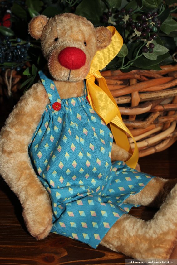 Мишка Людвиг в стиле Zwergnase (фото 7)