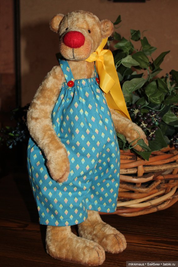 Мишка Людвиг в стиле Zwergnase (фото 6)