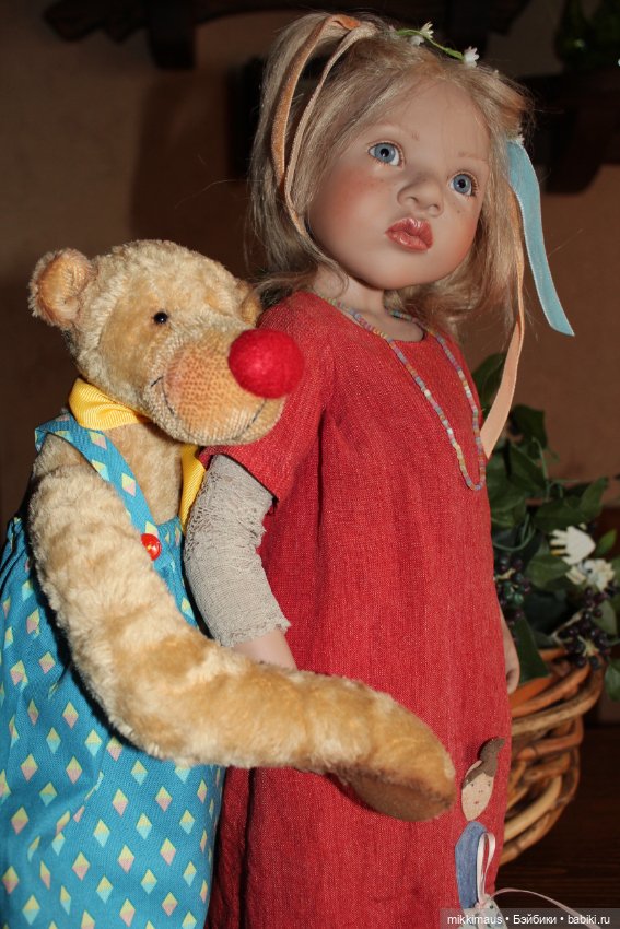 Мишка Людвиг в стиле Zwergnase