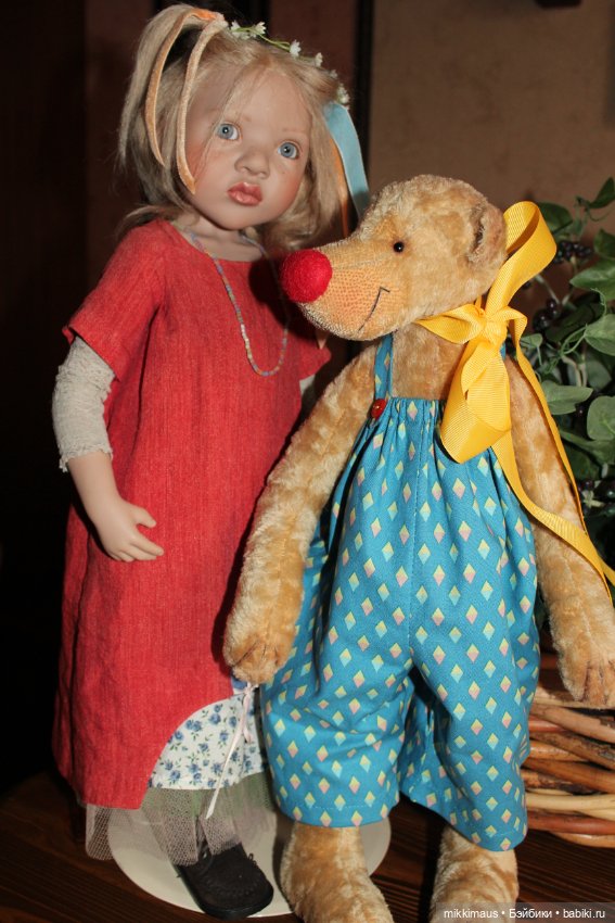 Мишка Людвиг в стиле Zwergnase (фото 8)