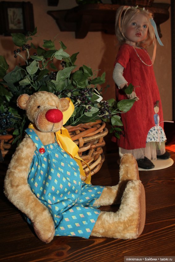 Мишка Людвиг в стиле Zwergnase