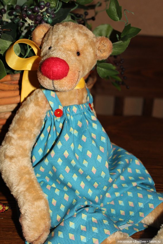 Мишка Людвиг в стиле Zwergnase