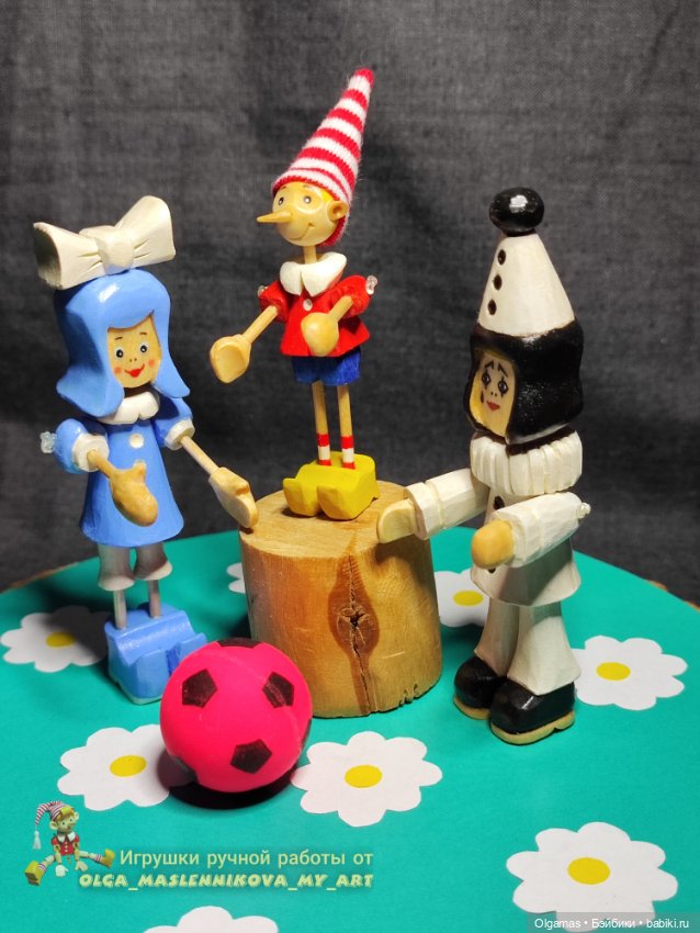 Кукольный театр в сборе😊 — Авторские игрушки из дерева: резьба (фото 4)