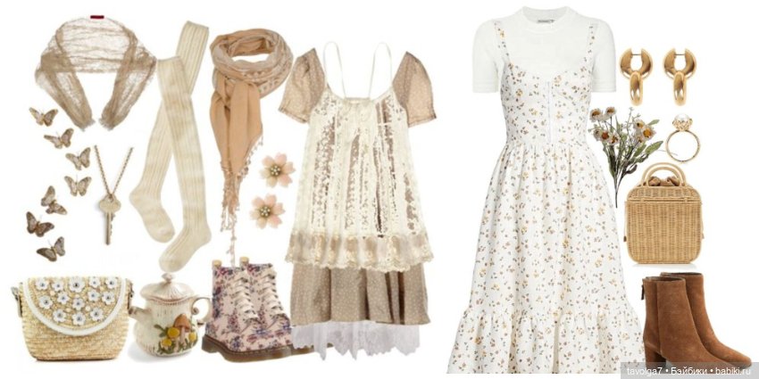 Родство и различия стилей Mori Girl и Cottagecore