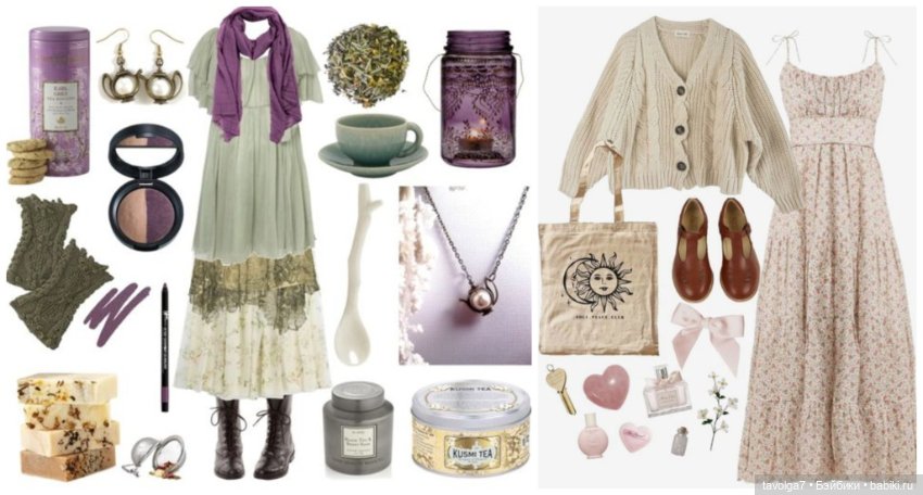 Родство и различия стилей Mori Girl и Cottagecore