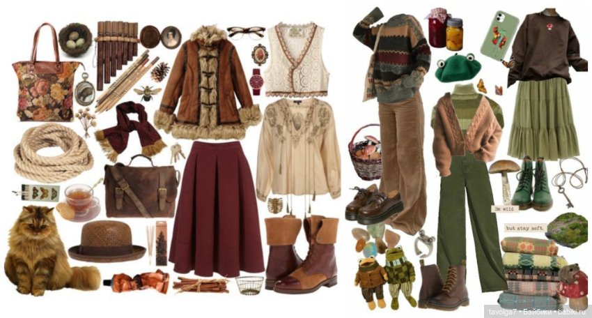 Родство и различия стилей Mori Girl и Cottagecore