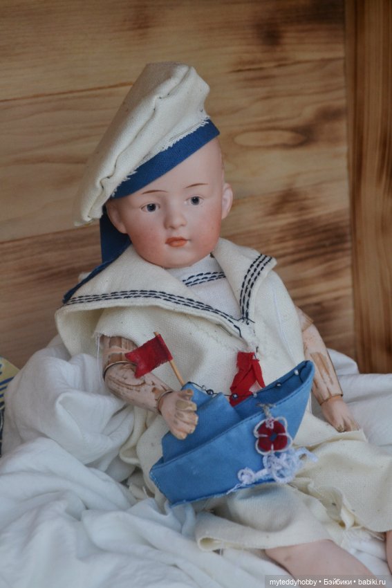 Малыш Хойбах Heubach — Антикварные куклы Heubach Koppelsdorf (Хойбах): молд 300 (фото 7)