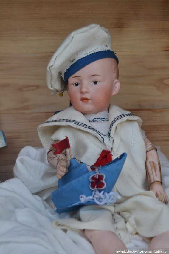 Малыш Хойбах Heubach — Антикварные куклы Heubach Koppelsdorf (Хойбах): молд 300 (фото 2)