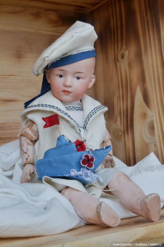 Малыш Хойбах Heubach — Антикварные куклы Heubach Koppelsdorf (Хойбах): молд 300 (фото 4)