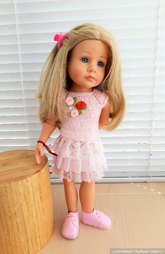 Вязаный гардеробчик для Рубиночек