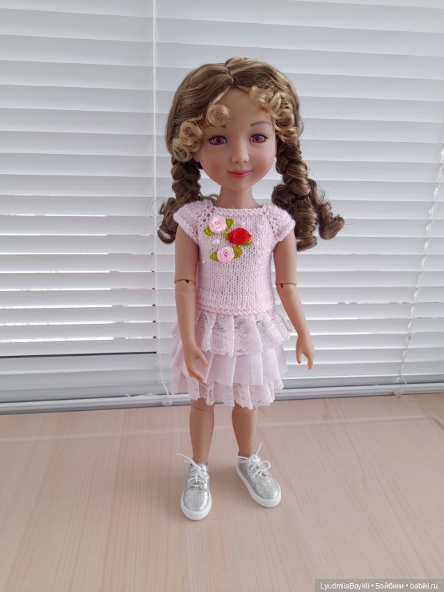 Вязаный гардеробчик для Рубиночек