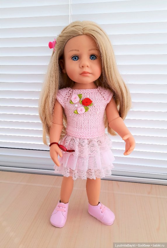 Вязаный гардеробчик для Рубиночек