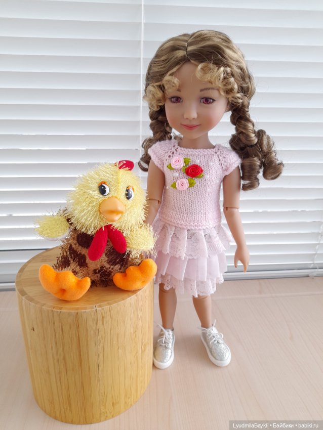 Вязаный гардеробчик для Рубиночек