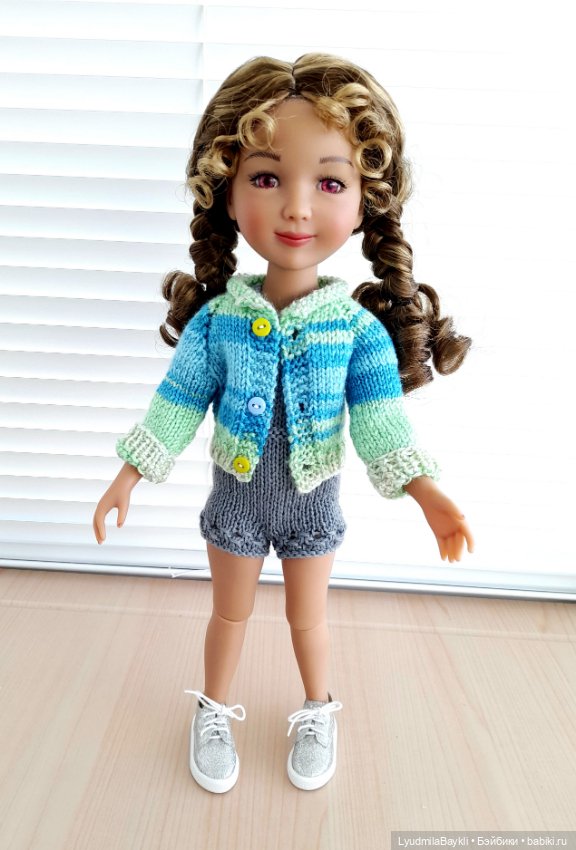 Вязаный гардеробчик для Рубиночек