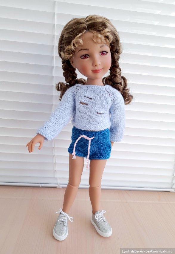 Вязаный гардеробчик для Рубиночек (фото 9)