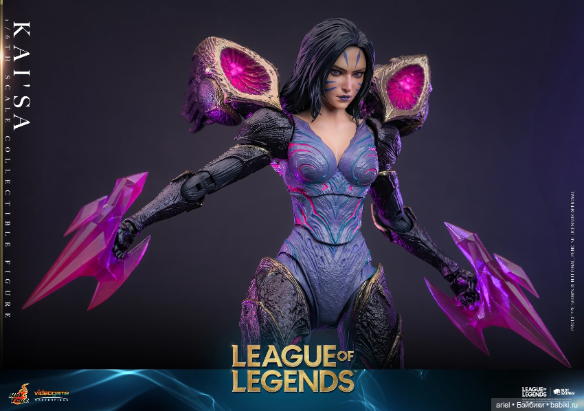 Hot Toys анонсировали фигурку Кай'Са по мотивам игры "League of Legends" (фото 4)