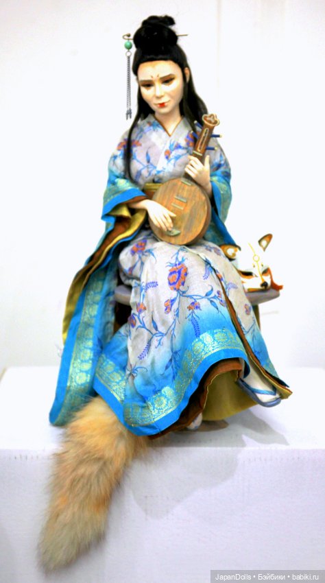 "Кицунэ" на выставке "Куклы с характером. Четвертая высота"