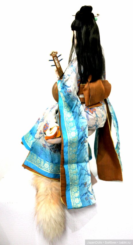 "Кицунэ" на выставке "Куклы с характером. Четвертая высота" (фото 7)