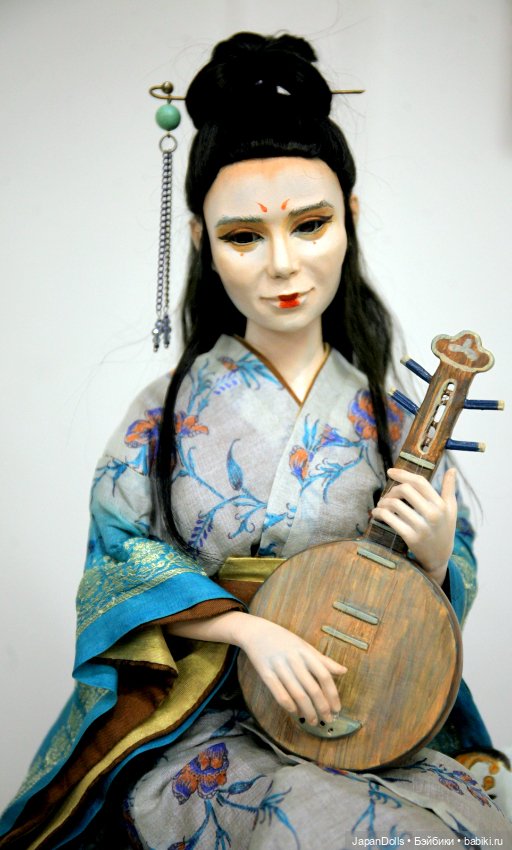 "Кицунэ" на выставке "Куклы с характером. Четвертая высота" (фото 5)