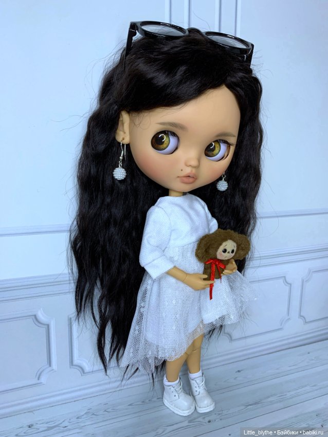 Блайз с Чебурашкой❤️ — Куклы Blythe (Блайз) ООАК: кастом