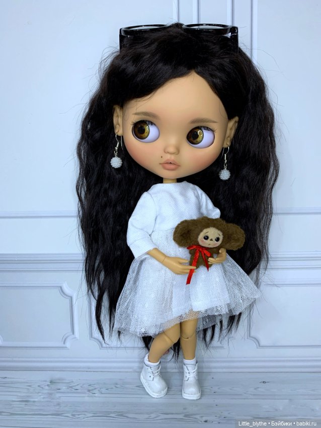 Блайз с Чебурашкой❤️ — Куклы Blythe (Блайз) ООАК: кастом