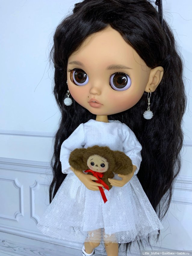 Блайз с Чебурашкой❤️ — Куклы Blythe (Блайз) ООАК: кастом