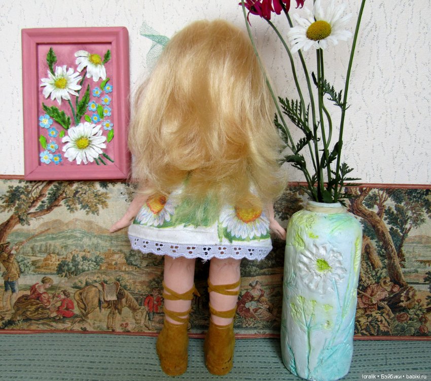 МилаЯ Ромашка - Сестрицы из лоскутка ситца, 2 ч (фото 4)