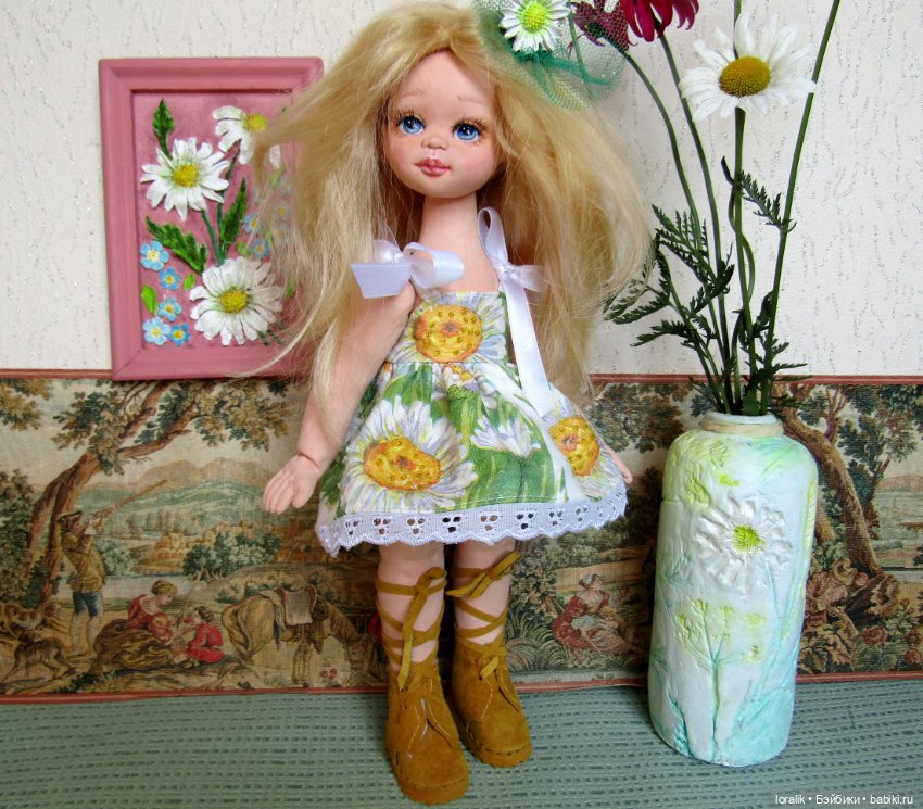 МилаЯ Ромашка - Сестрицы из лоскутка ситца, 2 ч (фото 2)