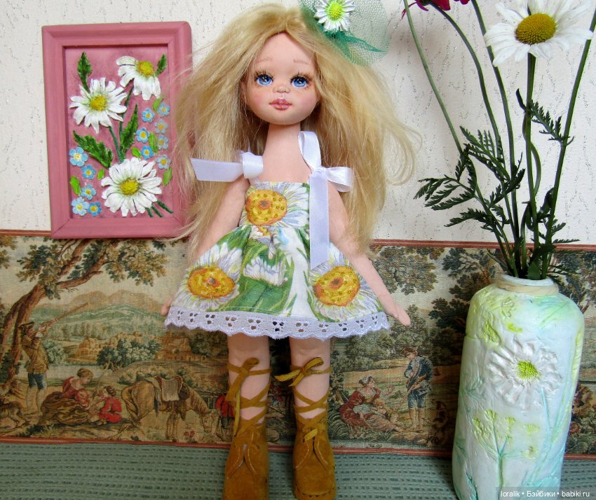 МилаЯ Ромашка - Сестрицы из лоскутка ситца, 2 ч