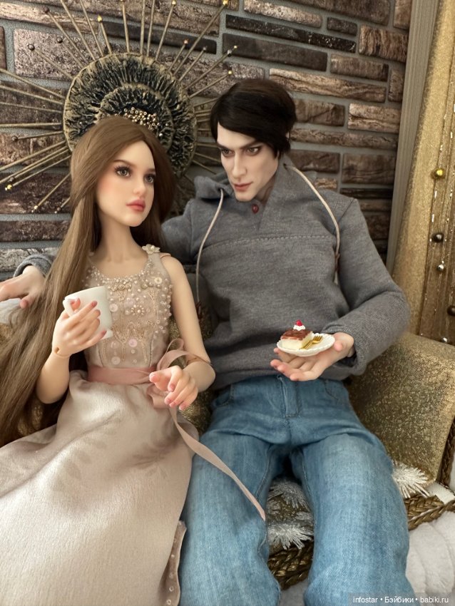 Летиция от Юлии Рожневой — Домашние фото авторских кукол: личные коллекции