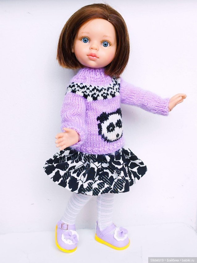 Комплект для куколки Паола Рейна "ПАНДА"