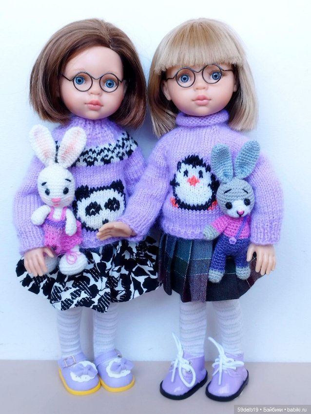 Комплект для куколки Паола Рейна "ПАНДА"